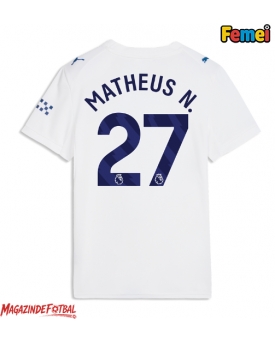 Manchester City Matheus Nunes #27 Tricou Fotbal Replică 2026-27 Femei Treilea Manchester City Matheus Nunes #27 Tricou Fotbal Replică 2026-27 Femei Treilea